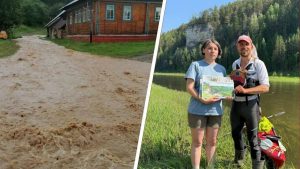 Художницу унесло бурным течением вместе с домом во время потопа в Пермском крае