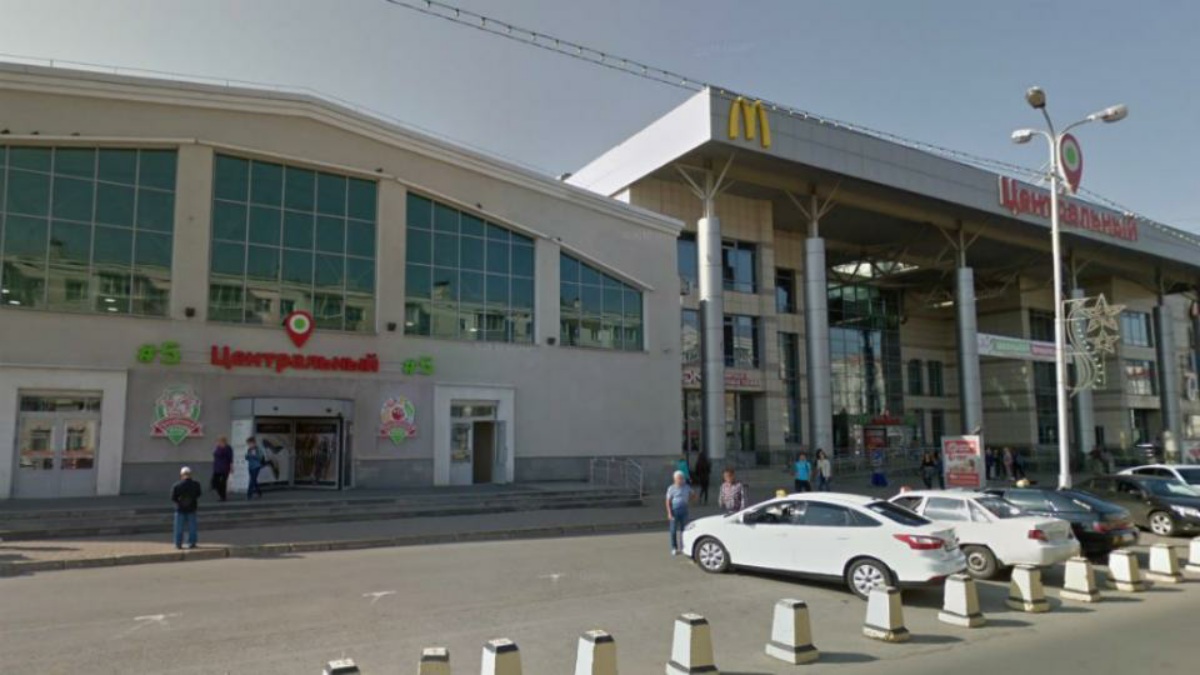 Кольцо у Центрального рынка в Уфе подготовили к финальному этапу